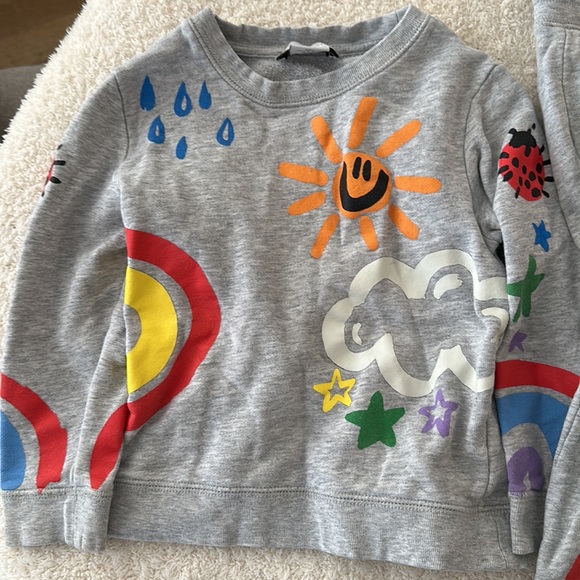 Stella McCartney sweatshirt pant set - Picture 2 of 7